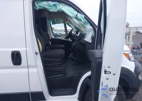 2023 Ram Promaster 3500 Cargo Van High Roof 159 Wb Ext из США, поврежденный, VIN 3C6MRVJG0PE571061